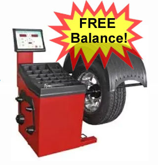 Free Tire Balancing for tire sales at all of our Bradenton Tire Service Centers